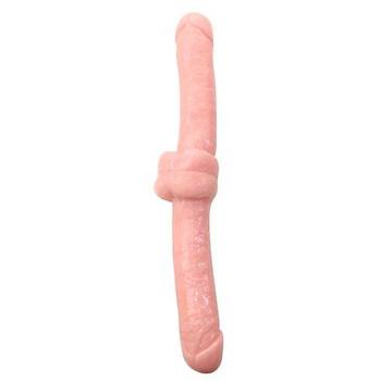 ift Tarafl Double Dong Testisli Dildo