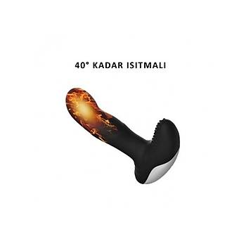 Şarjlı Kumandalı Gıdıklama Modlu Isıtmalı Vajinal Anal Plug