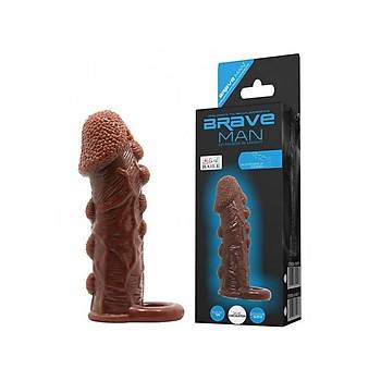 Kabartma Yzeyli Penis Klf 3cm Uzatmal