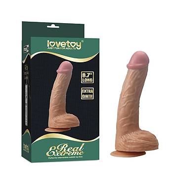 Orjinal Dokulu 22 Cm Yumuak Dildo