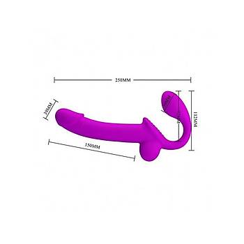 Su Fkrtmal ift Tarafl G-Spot Strapless Vibratr