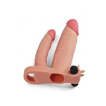 Uzatmal i Bo Titreimli 18cm atal Dildo Penis Klf