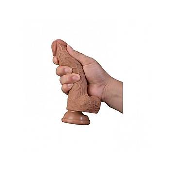 Balama Kemerli Realistik Vantuzlu Penis Set