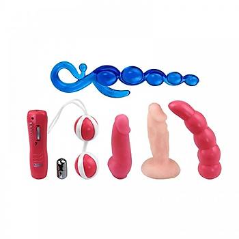 Anal ve Vajinal Realistik Vibratr Set