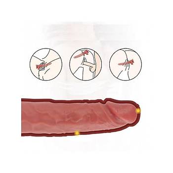 Yeni Nesil Byk Boy 29cm Realistik Takma Dildo