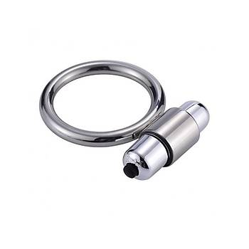 Metal Titreimli Penis Halkas
