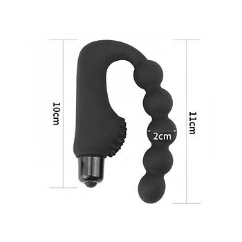 G-Spot & Anal-Klitoral Uyarcl 11cm Vibratr