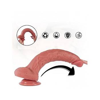 Yeni Nesil Byk Boy 29cm Realistik Takma Dildo