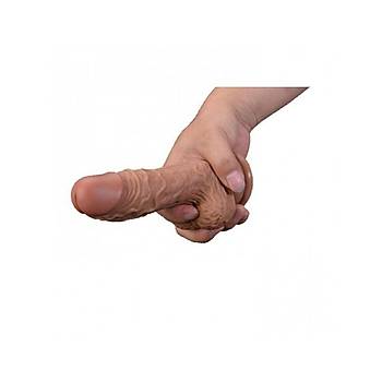 Balama Kemerli Realistik Vantuzlu Penis Set