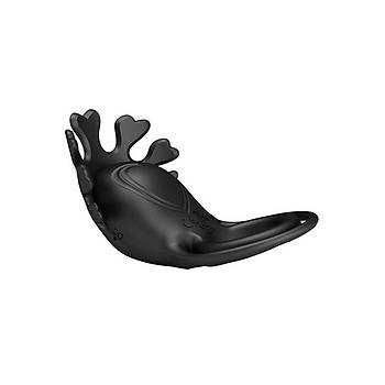 USB arjl Klitoris Uyarcl Gl Titreimli Siyah Penis Halkas