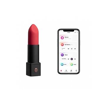 Telefon ve Bluetooth Kontroll Gizli Ruj Vibratr Lovense