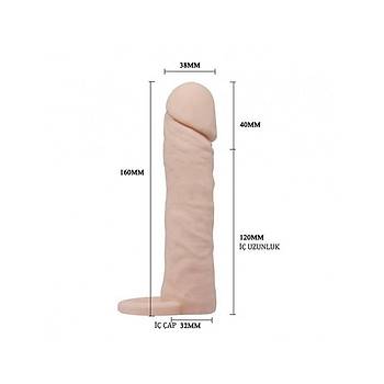 Ten Rengi Realistik Uzatmal Testisli Penis Klf