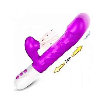 7 Kademe Emme ve leri Geri Fonksiyonlu Teknoloji Vibratr