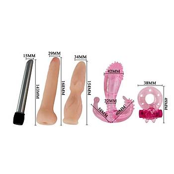 Sexy Collecton Vibrator Set (hediyeli)