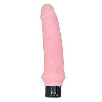 Et Dokulu Penis ve Krom Vibratr Set