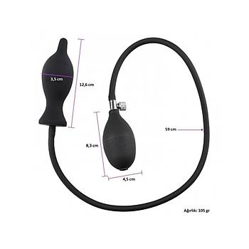 iebilen Anal Siyah Pompal Plug