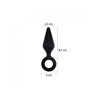 Tutma Halkal Silikon Anal Mini Tka 8.7cm