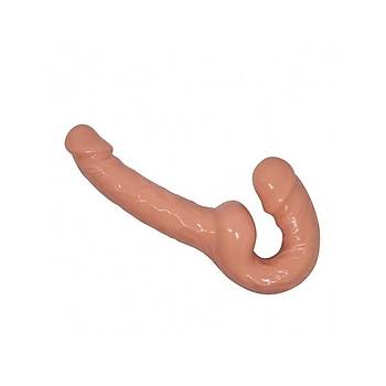 ift Tarafl Lezbiyen Dildo Sper Gereki Strapless