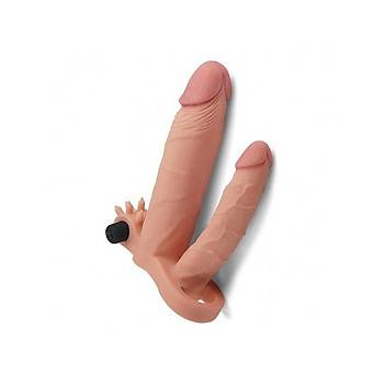 Uzatmal i Bo Titreimli 18cm atal Dildo Penis Klf