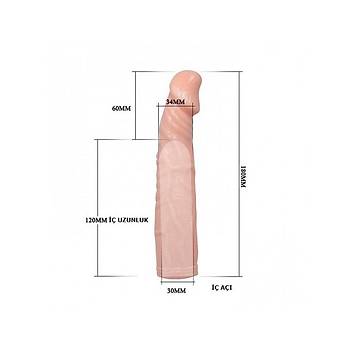 Alt cm Dolgu Uzatmal Penis Klf Slicone