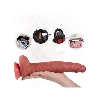 Yeni Nesil Byk Boy 29cm Realistik Takma Dildo