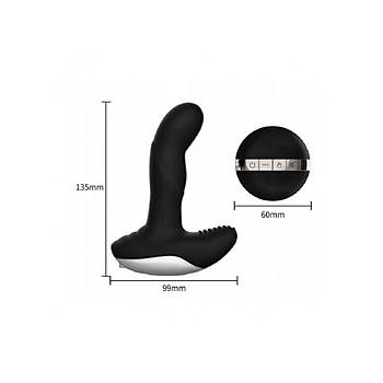 Şarjlı Kumandalı Gıdıklama Modlu Isıtmalı Vajinal Anal Plug