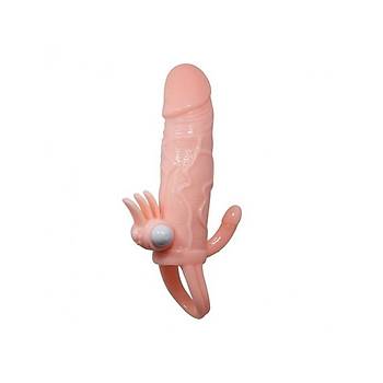 Vajinal Klitoral ve Anal Uyarcl Penis Klfi Titreimli