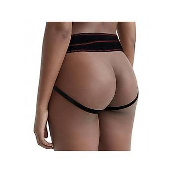 Kemerli i Dolu Zenci Dildo 21cm Penis