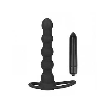 Takma iftli Giri in Anal Titresimli Dildo