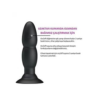 arjl 4Titreim ve 4Yuvarlanma Kumandal Fonksiyonlu Vibratr Anal-Plug