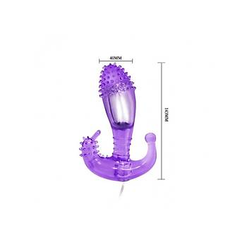  Yn Uyarcl Stimulator Klitoral, Anal & G-Spot
