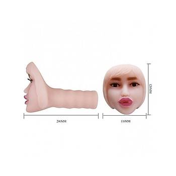 Oral 3d Titreimli Yz eklinde Mastrbatr