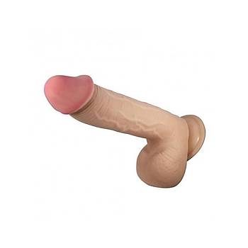 Belden Balamal ift Katmanl Gereki 23cm Dildo Set
