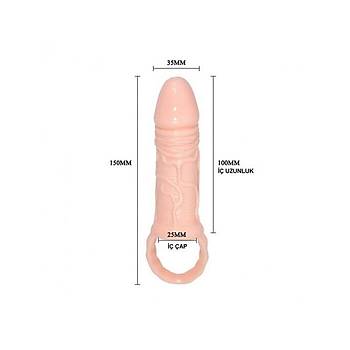 On Be Santim Silikon Testis Gemeli Penis Klf