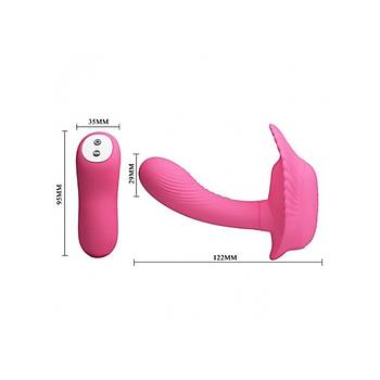Full Fonksiyonlu Uzaktan Kumandal amar Alt Vibratr Penis