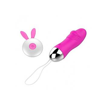 Mini Zevk Vibratr arjl Uzaktan Kumandal 12 Titreimli