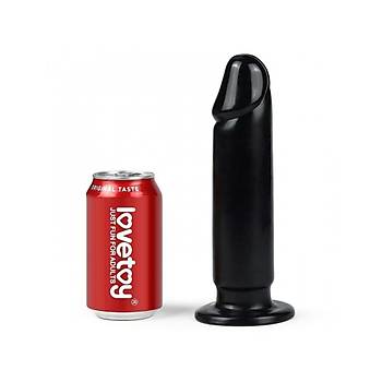 Anal Kalin Dildo 22,5cm Zenci Yumuak
