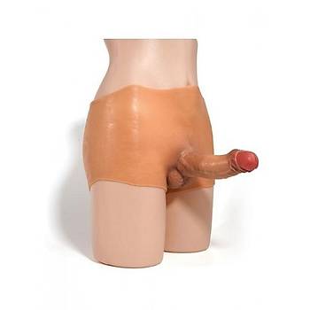 i Bo Giyilebilir Erkek Klotlu Boxer Penis