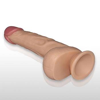 Orjinal Dokulu Fantazi Dildo 21.5cm