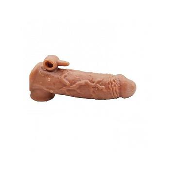 Realistik Penis Klf Testis Gemeli Titreimli 15cm