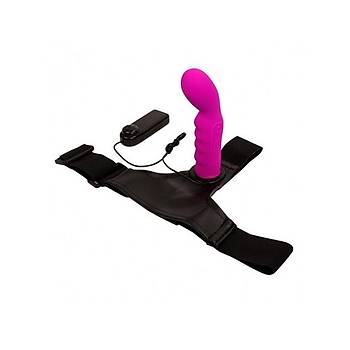 Titreimli Strapon 15,5cm Kemerli Vibratr