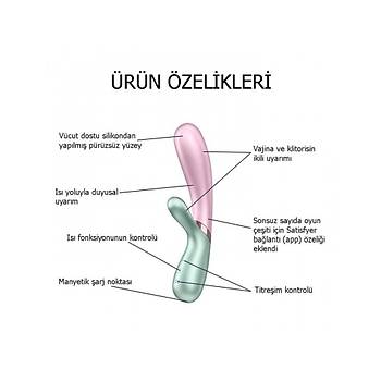 Satisfyer Telefon Kumandal Klitoris Uyarcl Teknolojik Istmal Vibratr