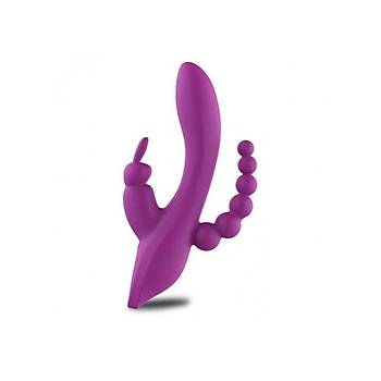 Klitoral & Anal Vajinal 3Ynl Uyarcl Teknolojik Vibratr