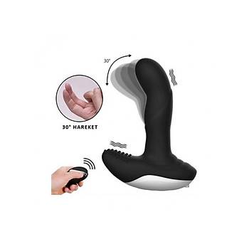 Şarjlı Kumandalı Gıdıklama Modlu Isıtmalı Vajinal Anal Plug
