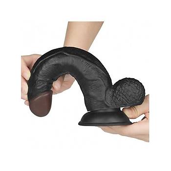 Kemerli i Dolu Zenci Dildo 21cm Penis