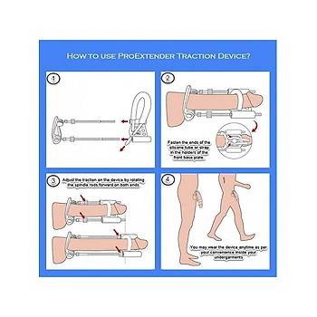 Penis Aparat Pro Extender ektirmeli System