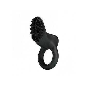 Klitoral Uyarm in Pili Deiebilir Titreimli Penis Ringi