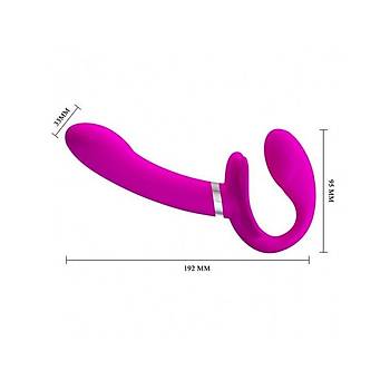 USB arjl ift Tarafl Teknolojik G-Spot Straplez Vibratr