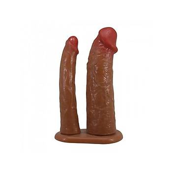 ift Giri in i Bo 4cm Uzatmal atal Dildo Penis Klf