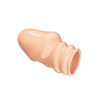 Kalınlaştırıcı Ten Rengi Penis Uzatma Kılıfı